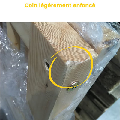 Drawer-Lit pour enfant avec échelle en bois 90x190cm : Couleur - Naturel