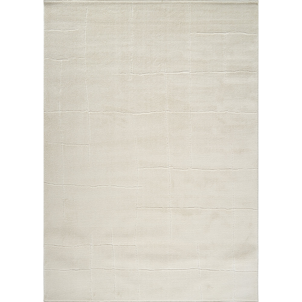 Tapis Scandinave Moderne Ivoire Prague