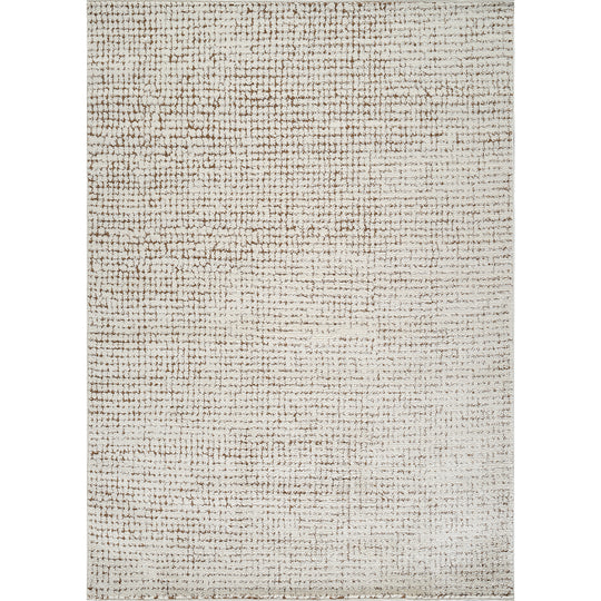 Tapis Scandinave Moderne Ivoire/Terracotta Cagliari