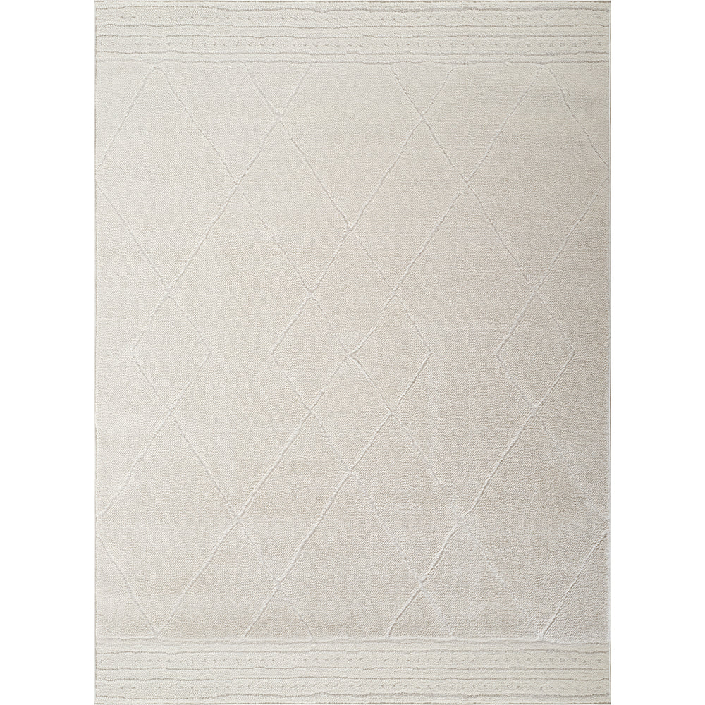 Tapis Berbère Ethnique Ivoire Habana