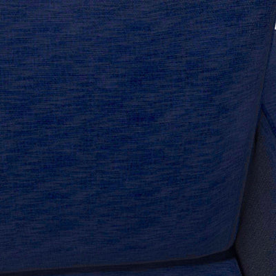 Fauteuil ALINEA California en tissu bleu marine