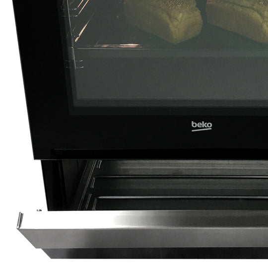 Cuisinière à gaz 4 foyers BEKO FSG52000DWC