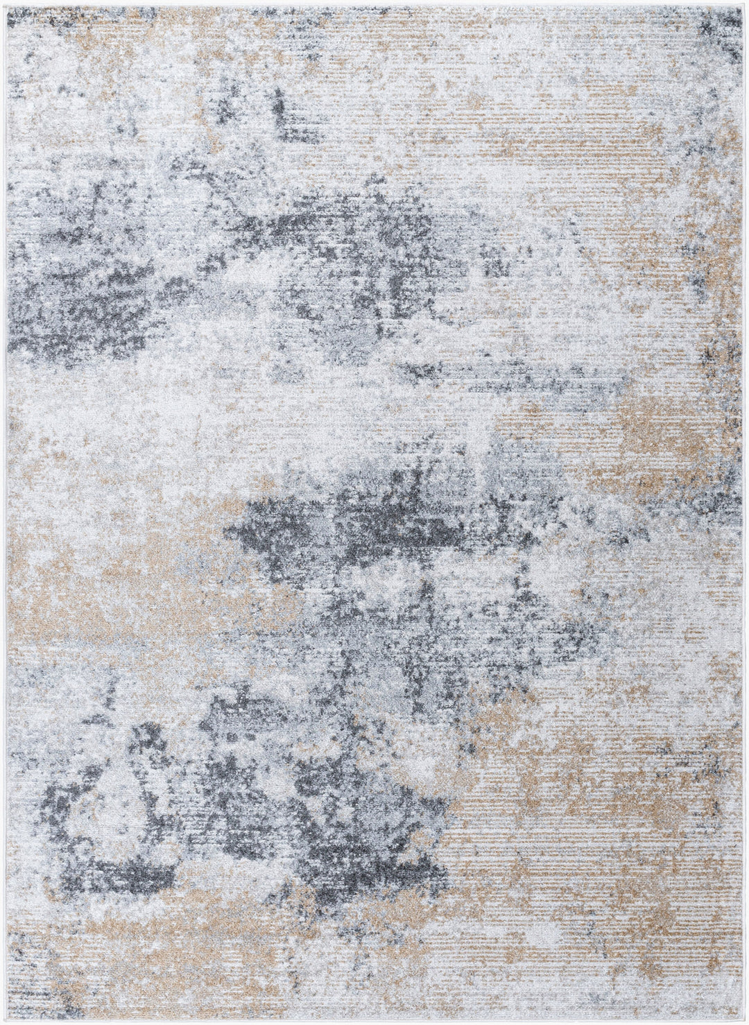 Tapis Abstrait Moderne Gris/Beige Arica