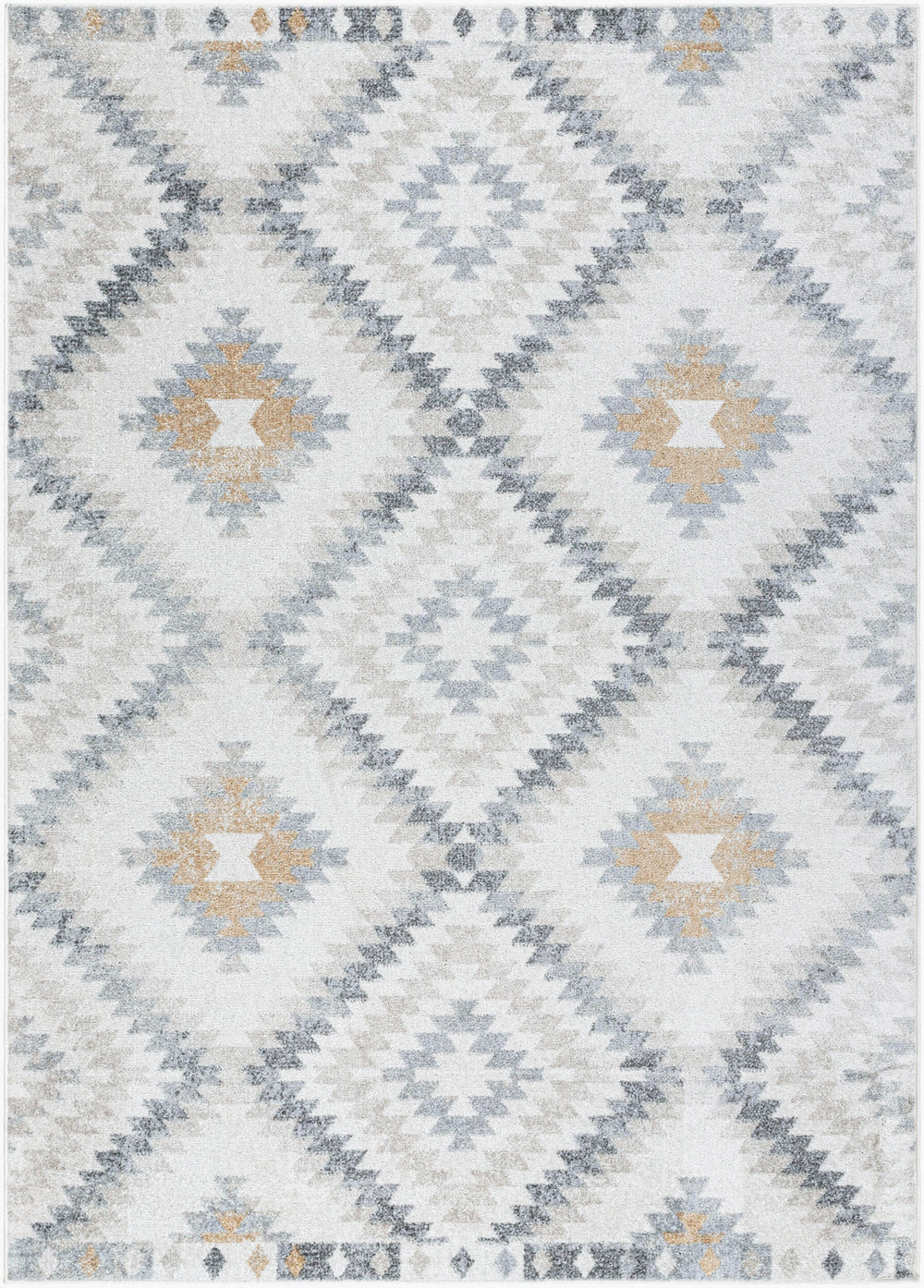 Tapis Scandinave Bohème Gris/Beige Bogor