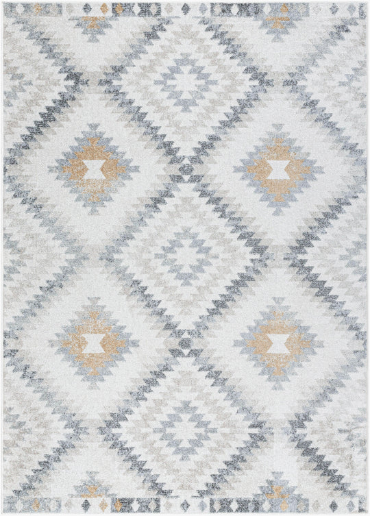 Tapis Scandinave Bohème Gris/Beige Bogor