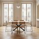 Table VENMAVA 112 occasion 75x80x120cm Stratifié Métal