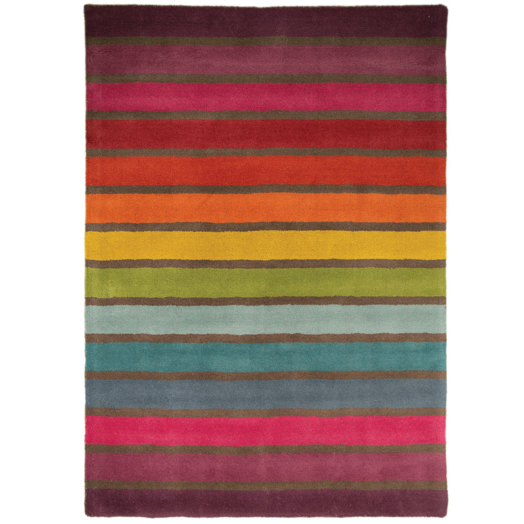Tapis en laine Candy Multicolore