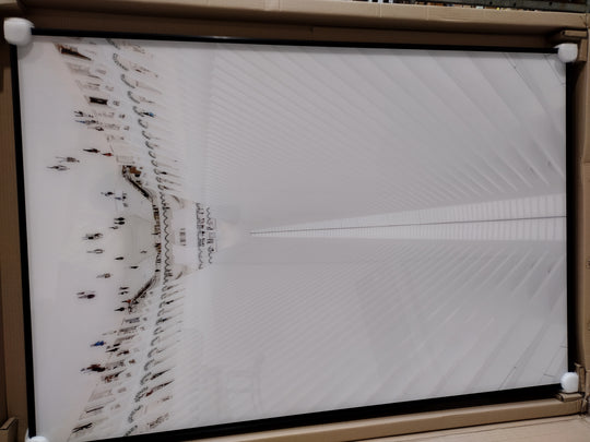 Tableau Yellow Korner World Trade Center MTA Train Station de Bernhard HARTMANN