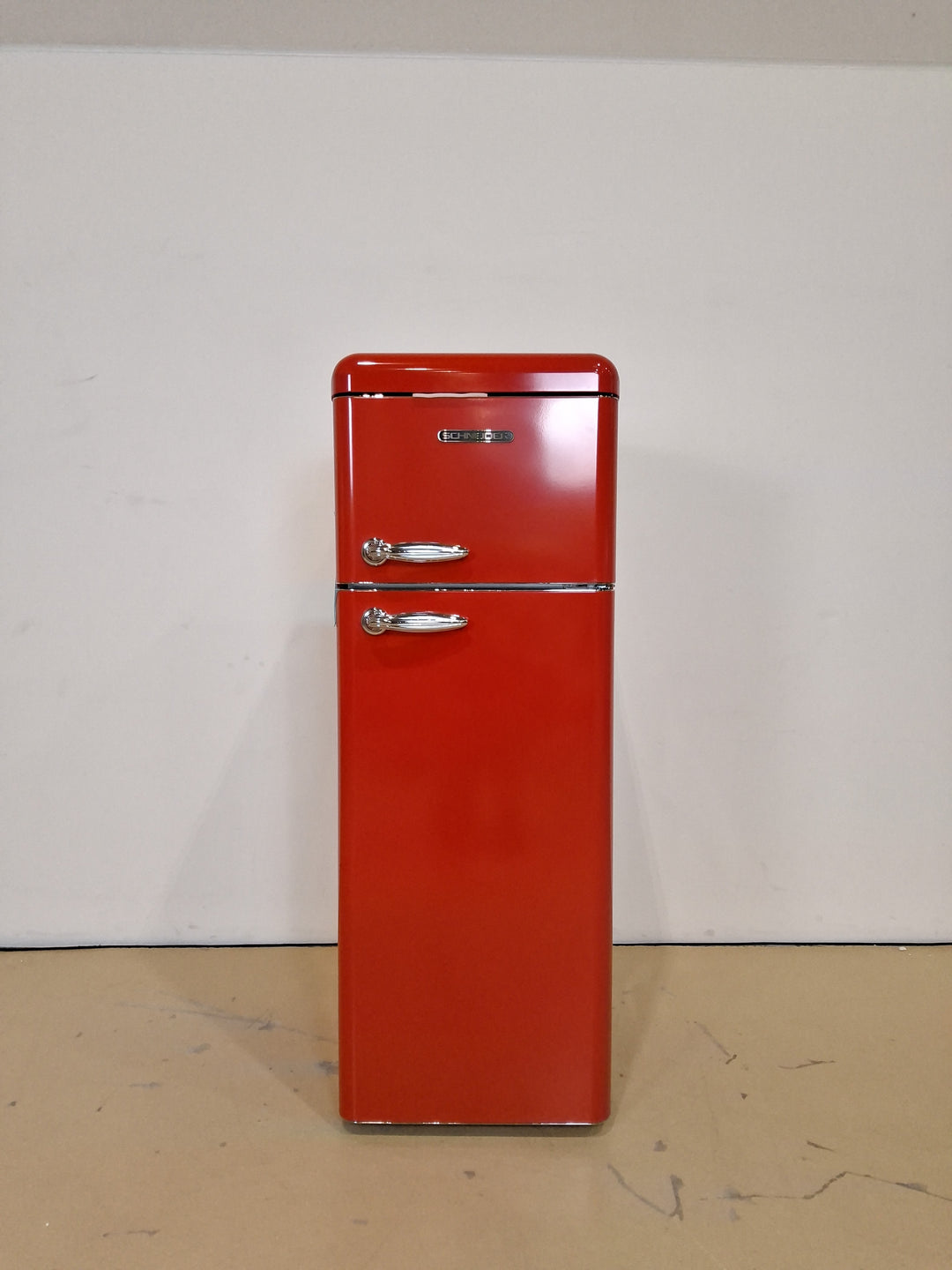 Réfrigérateur combiné SCHNEIDER SCDD208VR 211L rouge