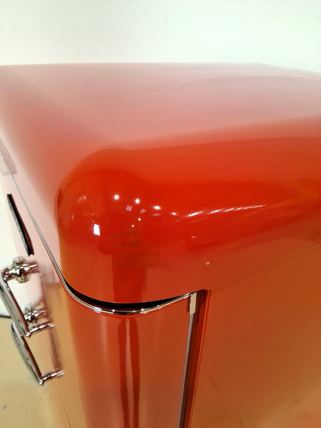 Réfrigérateur combiné SCHNEIDER SCDD208VR 211L rouge