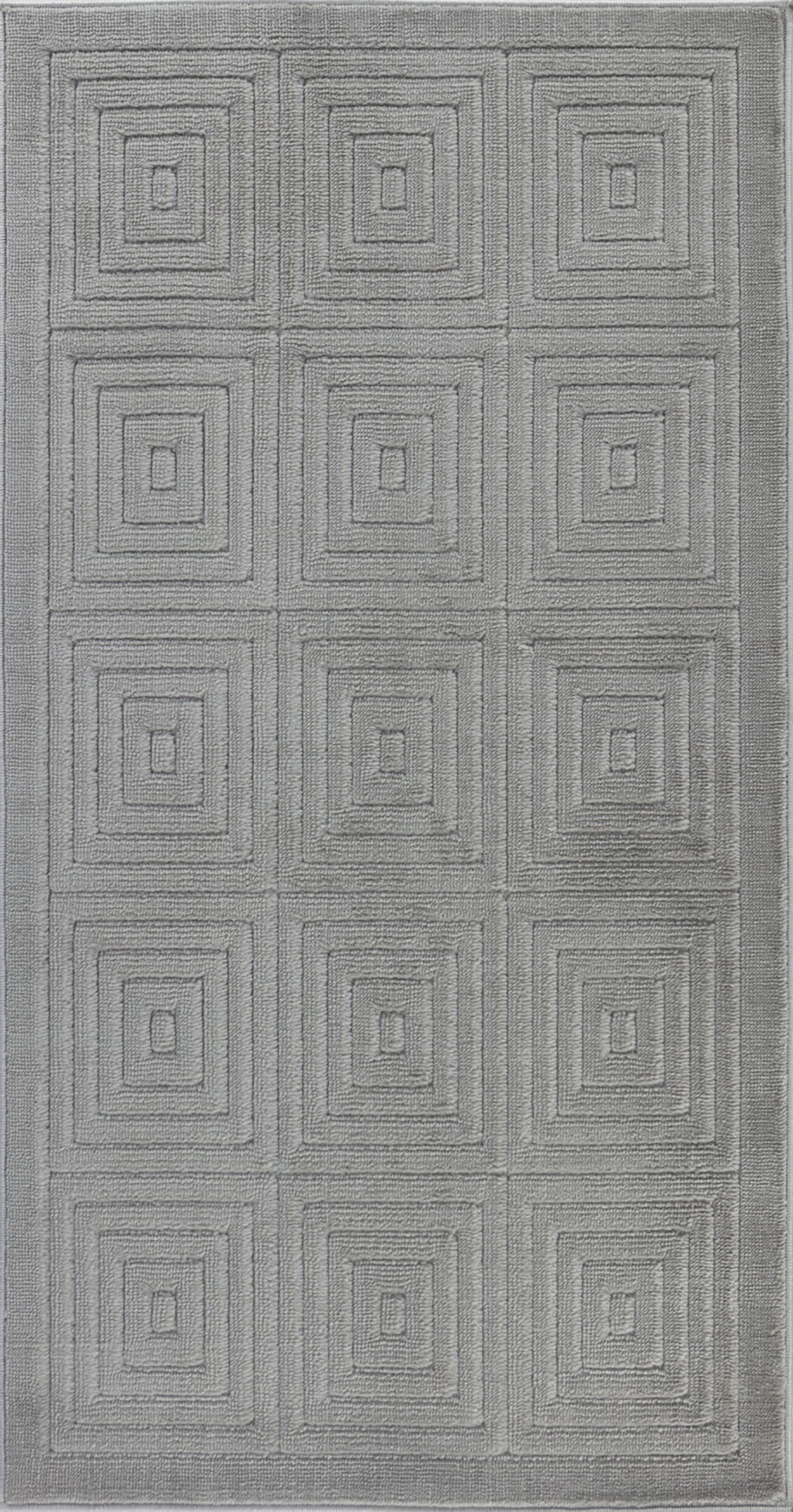 Tapis d'Intérieur/Extérieur Scandinave Moderne Gris Temara
