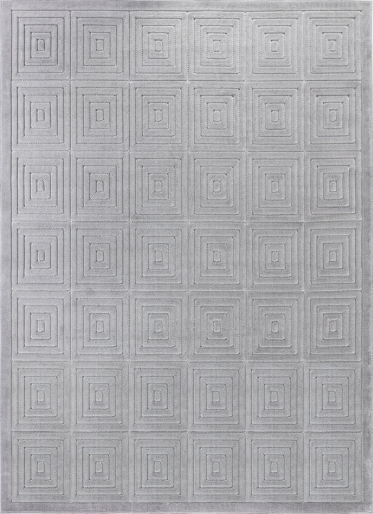 Tapis d'Intérieur/Extérieur Scandinave Moderne Gris Temara