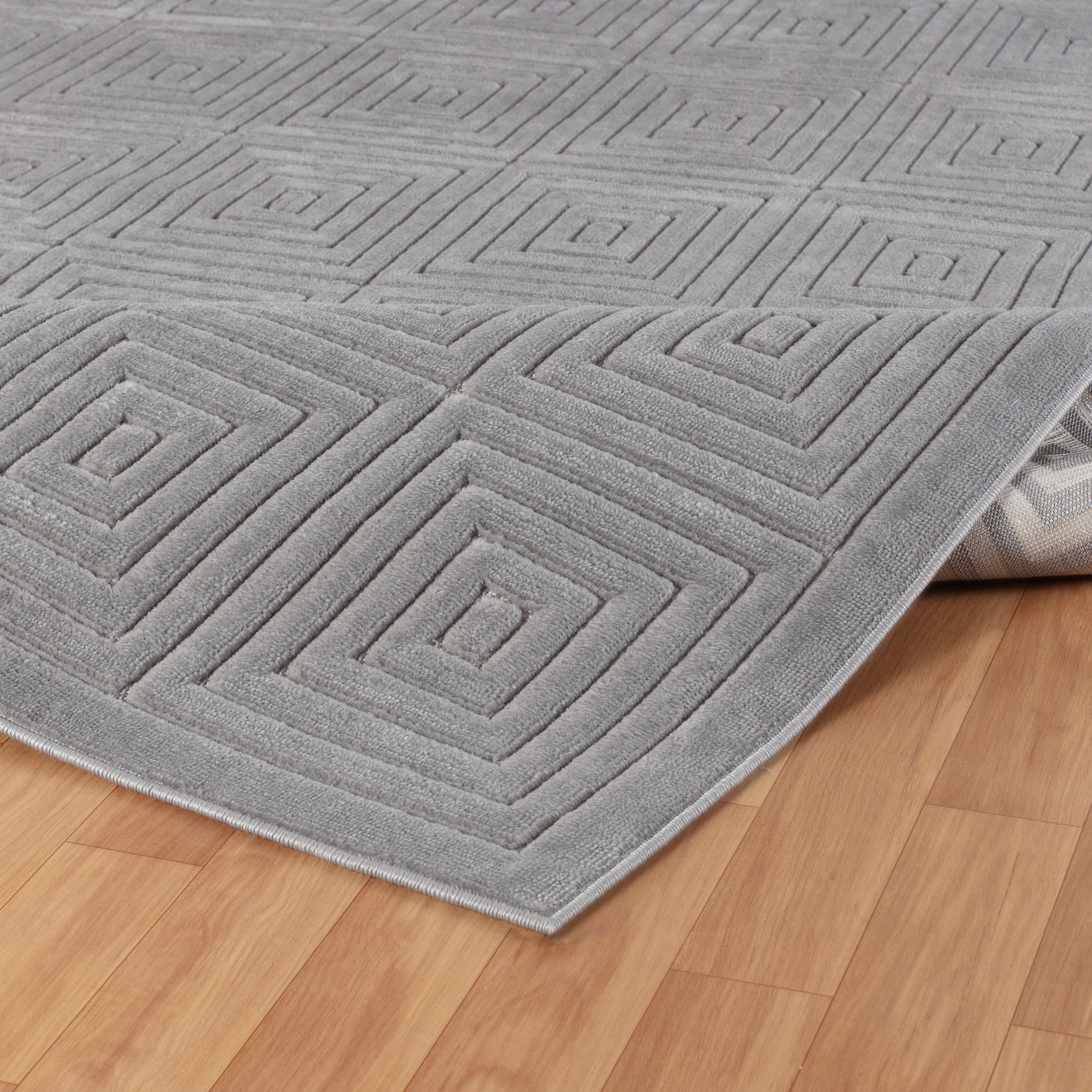 Tapis d'Intérieur/Extérieur Scandinave Moderne Gris Temara