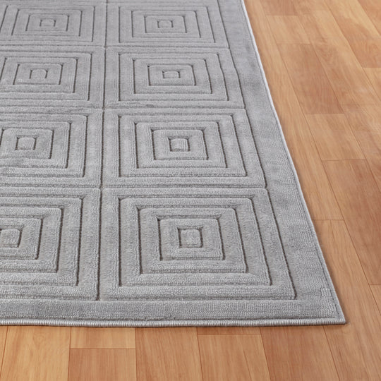 Tapis d'Intérieur/Extérieur Scandinave Moderne Gris Temara