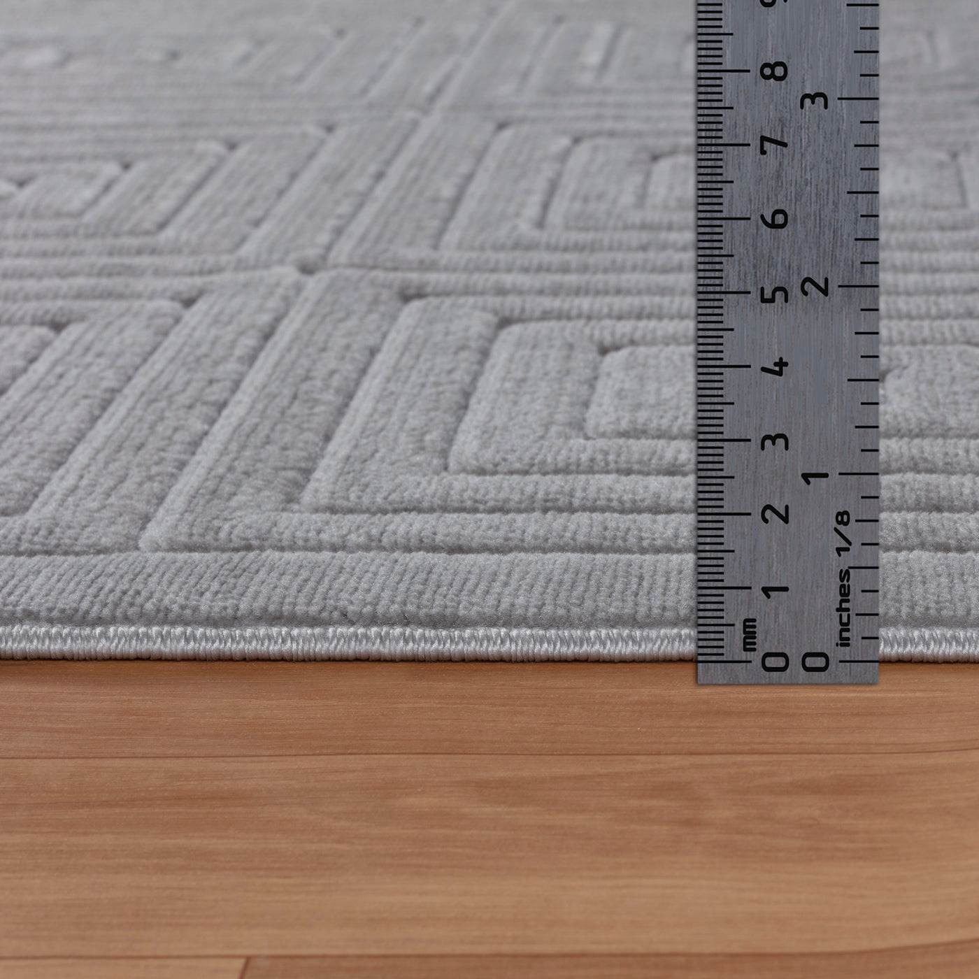 Tapis d'Intérieur/Extérieur Scandinave Moderne Gris Temara