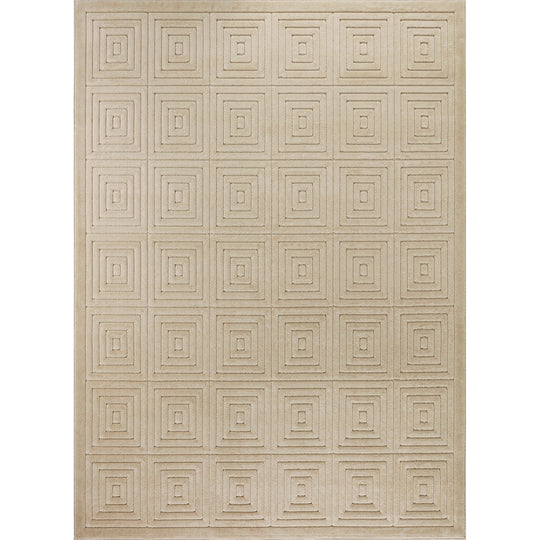 Tapis d'Intérieur/Extérieur Scandinave Moderne Beige Temara