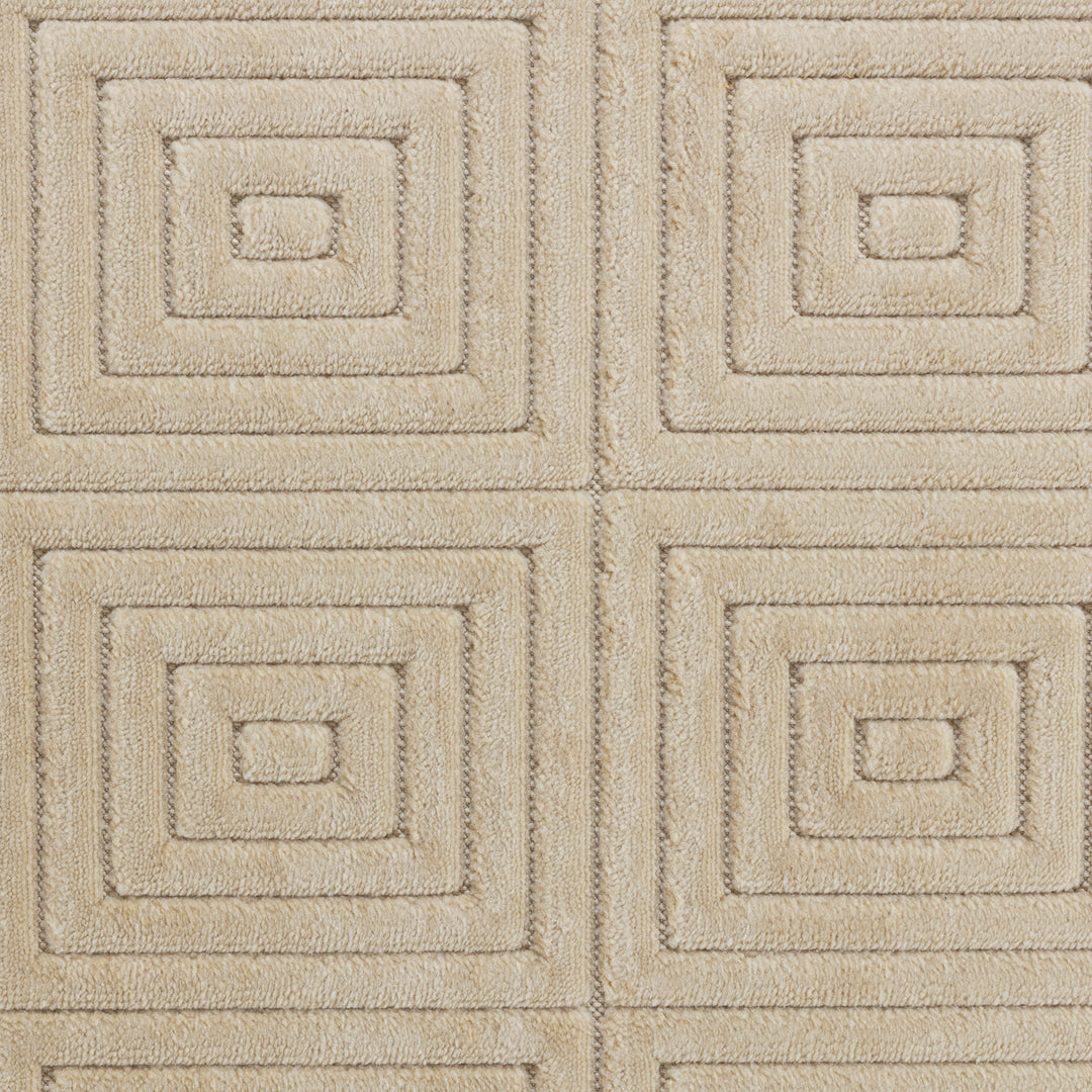 Tapis d'Intérieur/Extérieur Scandinave Moderne Beige Temara