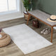 Tapis d'Intérieur/Extérieur Scandinave Moderne Blanc Temara