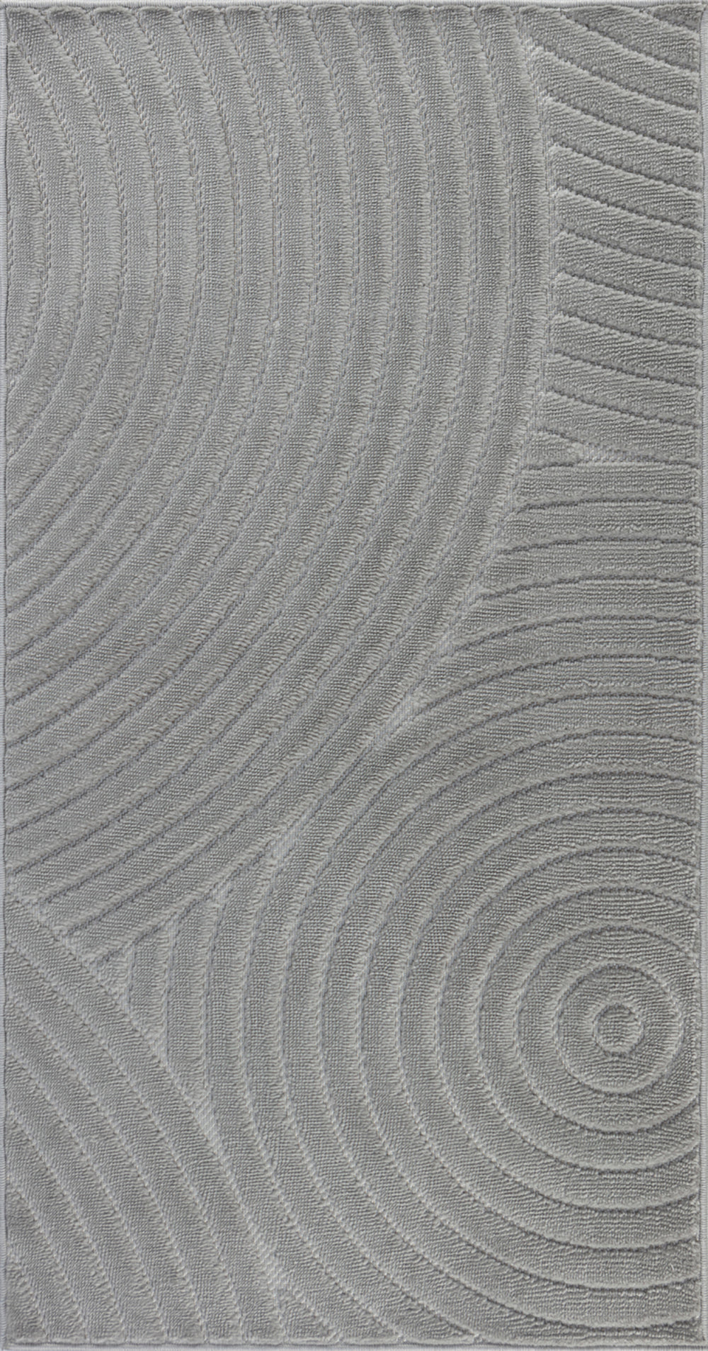Tapis d'Intérieur/Extérieur Scandinave Moderne Gris Kaysa