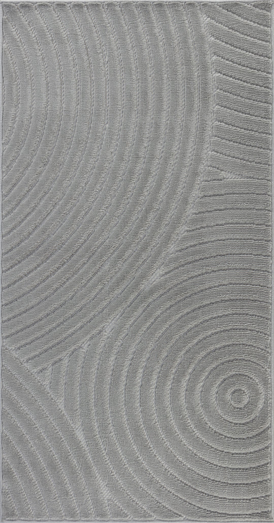 Tapis d'Intérieur/Extérieur Scandinave Moderne Gris Kaysa
