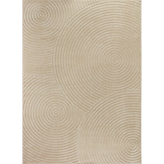 Tapis d'Intérieur/Extérieur Scandinave Moderne Beige Kaysa