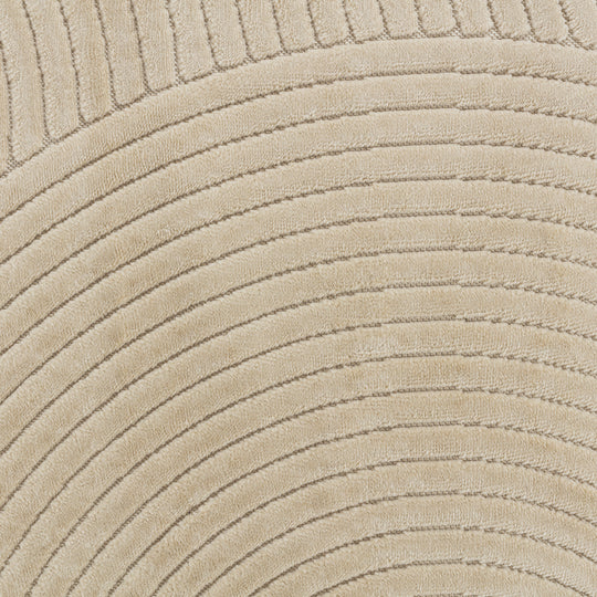 Tapis d'Intérieur/Extérieur Scandinave Moderne Beige Kaysa