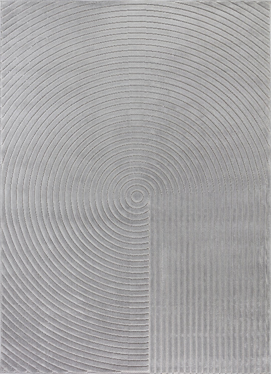 Tapis d'Intérieur/Extérieur Yoe Scandinave Moderne Gris