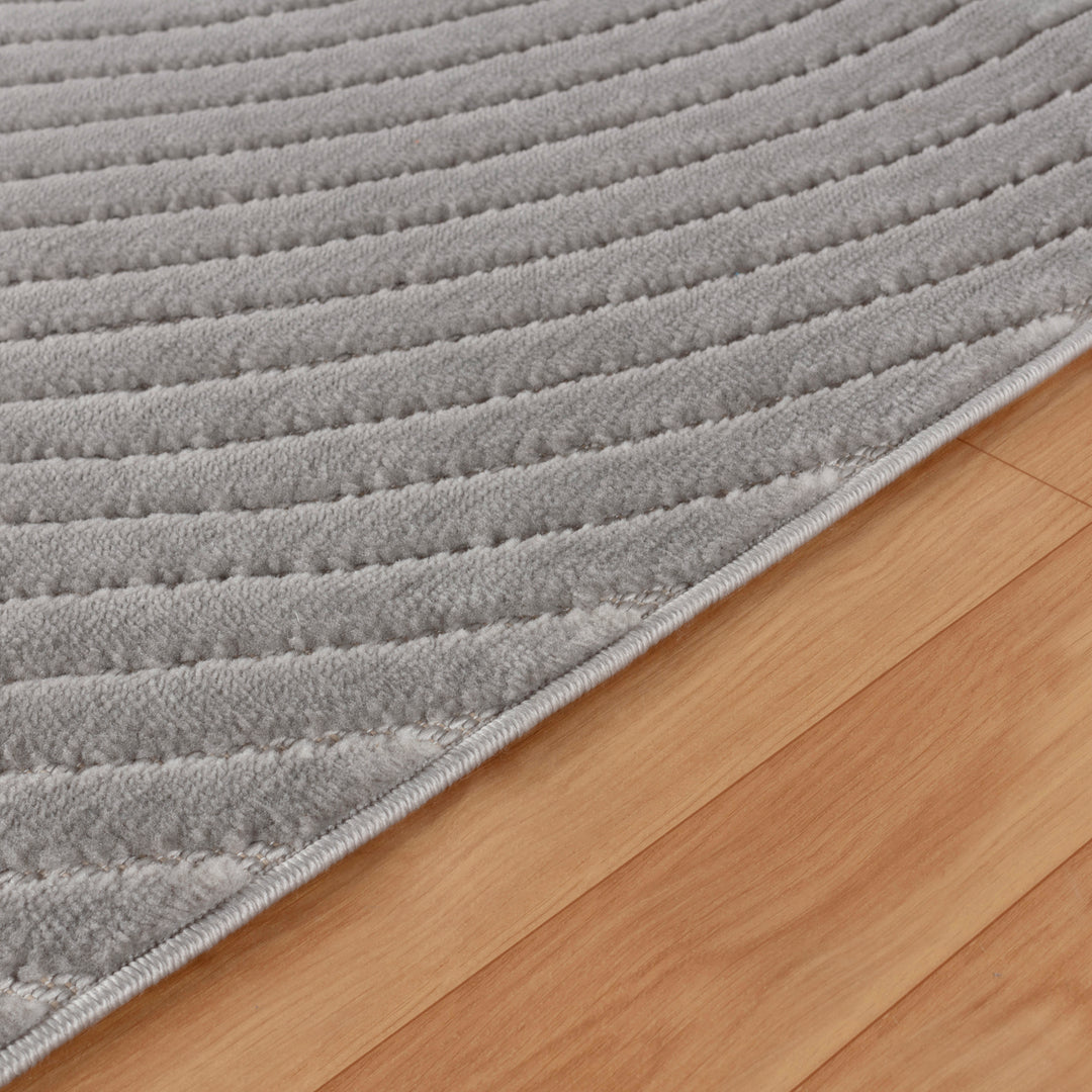 Tapis d'Intérieur/Extérieur Yoe Scandinave Moderne Gris