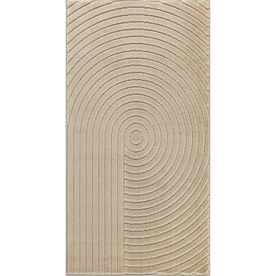 Tapis d'Intérieur/Extérieur Yoe Scandinave Moderne Beige
