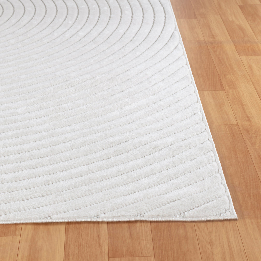 Tapis d'Intérieur/Extérieur Yoe Scandinave Moderne Blanc