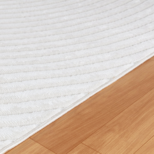 Tapis d'Intérieur/Extérieur Yoe Scandinave Moderne Blanc