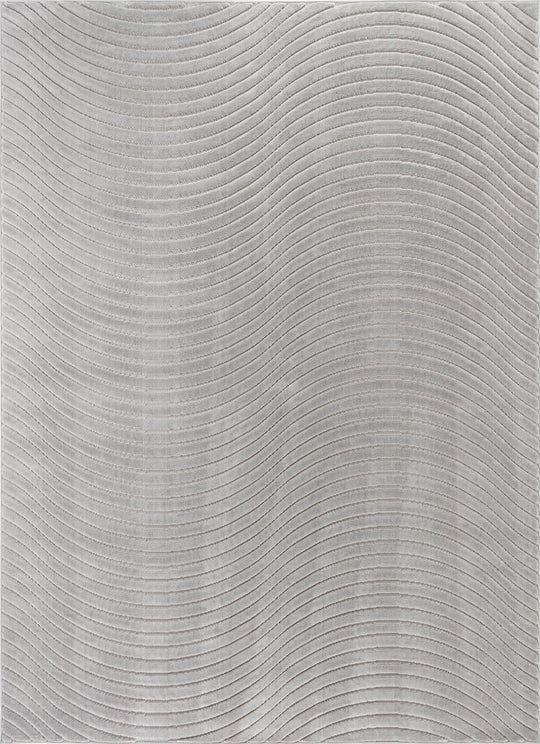 Tapis d'Intérieur/Extérieur Scandinave Moderne Gris  Kuta