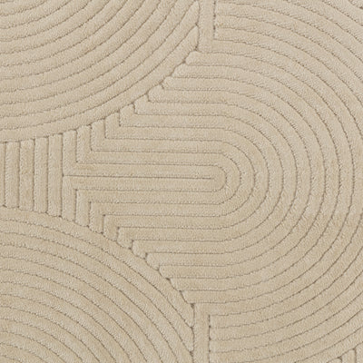 Tapis d'Intérieur/Extérieur Scandinave Moderne Beige  Guiza