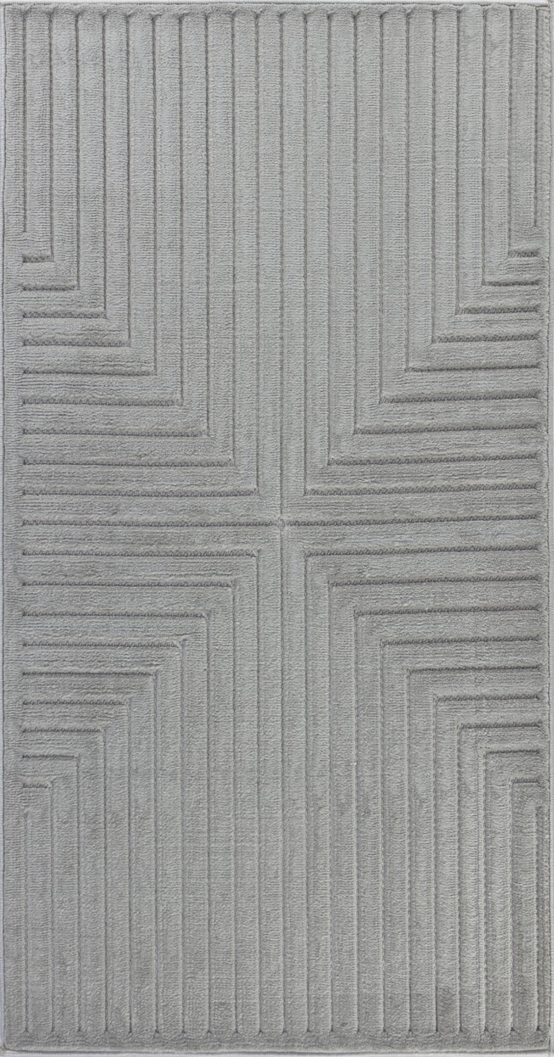Tapis d'Intérieur/Extérieur Scandinave Moderne Gris 6 Rockford
