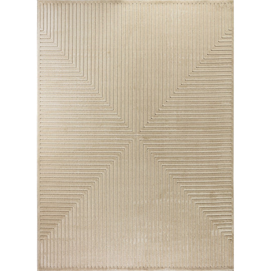 Tapis d'Intérieur/Extérieur Scandinave Moderne Beige 6 Rockford