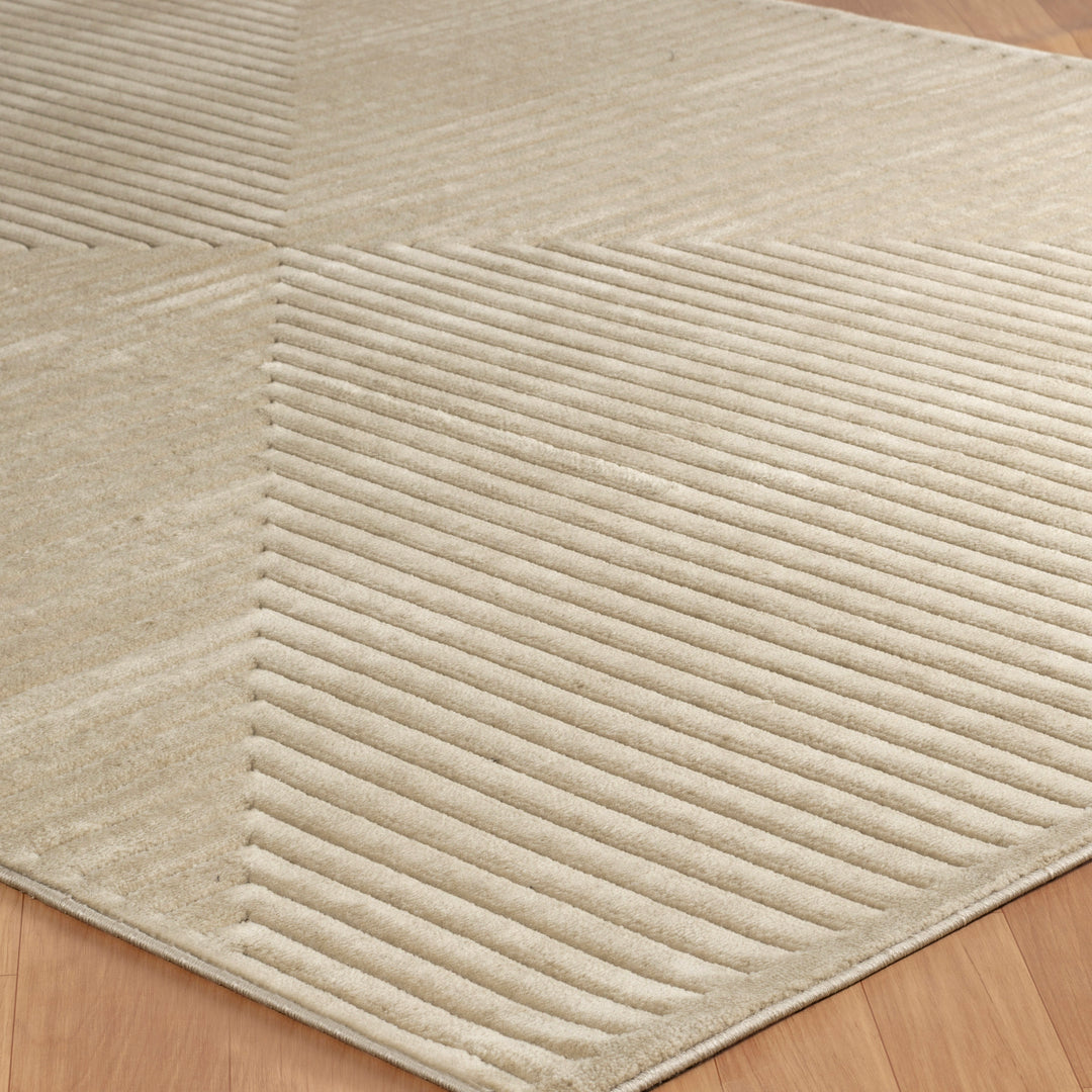 Tapis d'Intérieur/Extérieur Scandinave Moderne Beige 6 Rockford