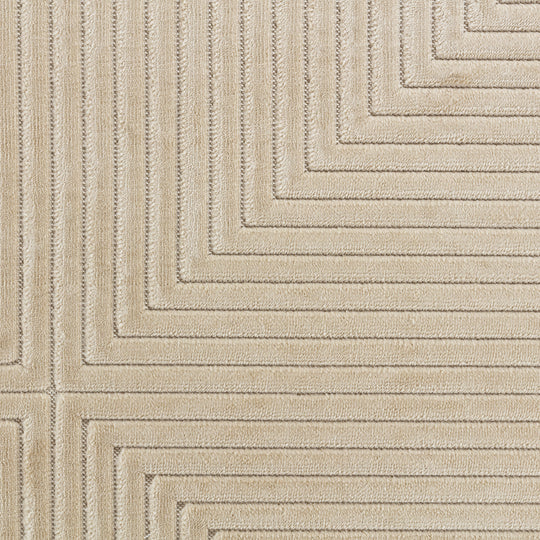 Tapis d'Intérieur/Extérieur Scandinave Moderne Beige 6 Rockford