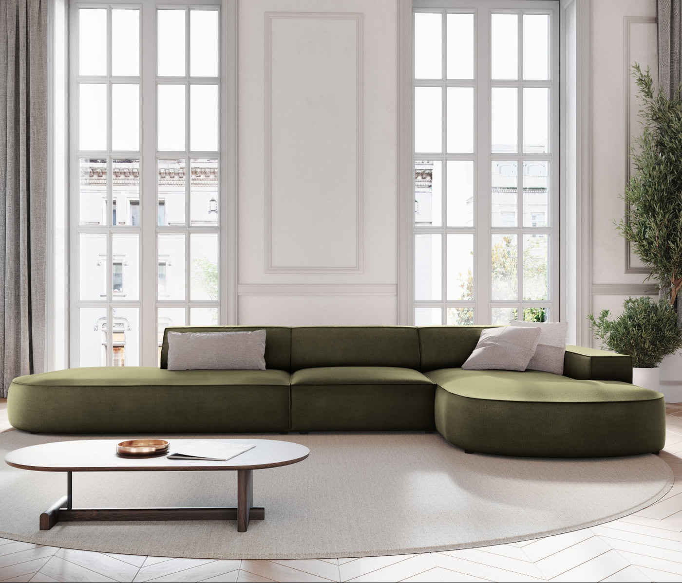 Canapé d’angle MICADONI - JODIE