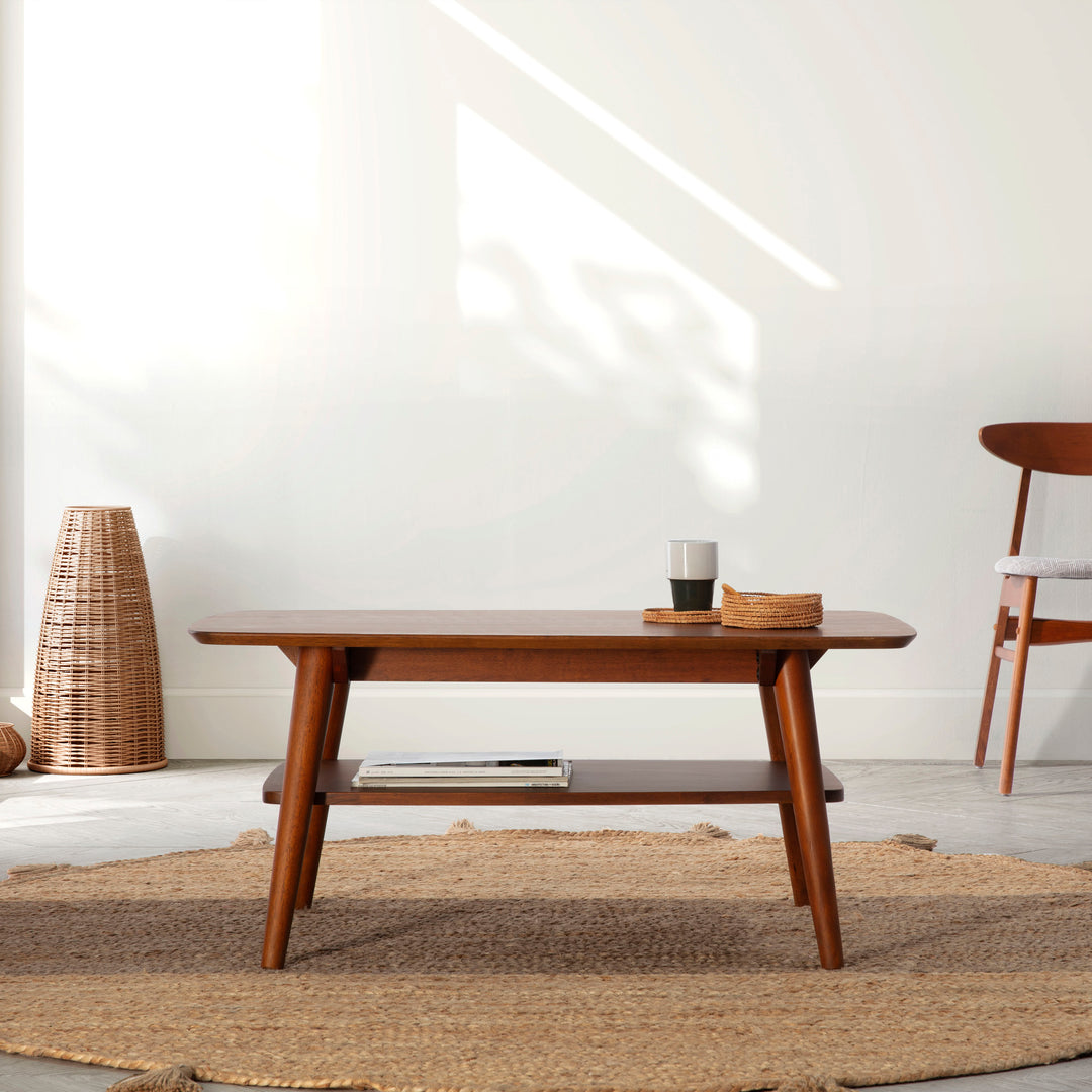 Table basse Palma couleur noyer