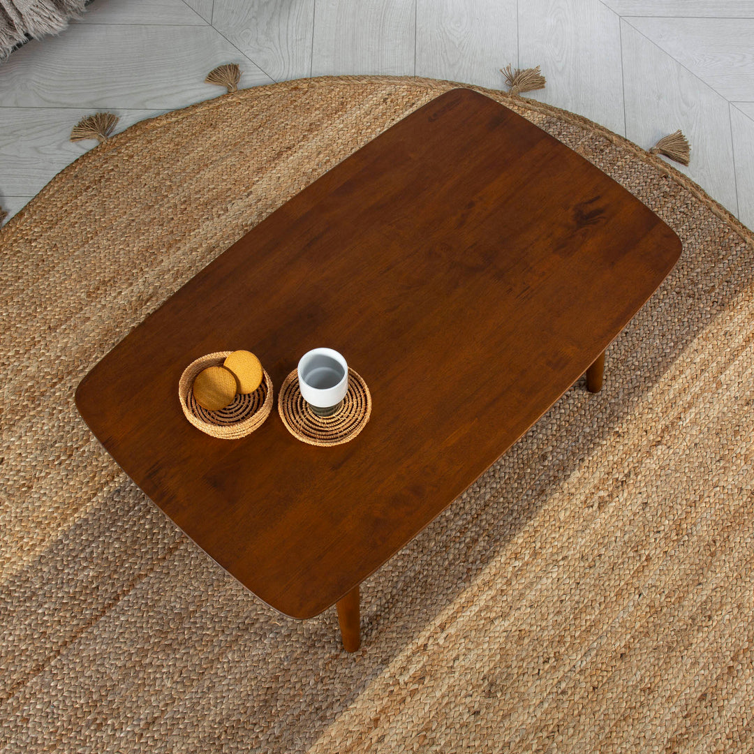 Table basse Palma couleur noyer