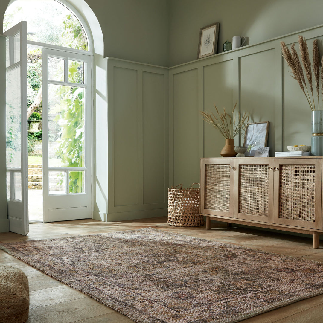 Tapis Nadya jute vert 160x230cm