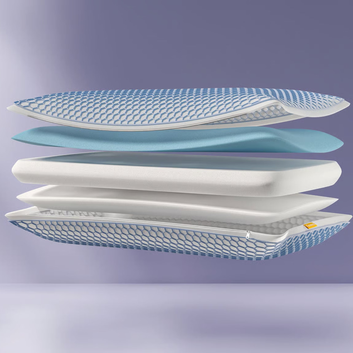 Oreiller EMMA Original Adapt Elite ajustable à gel AirGrid 40x70cm