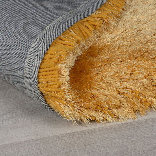 Tapis shaggy Pearl ocre 160x230cm