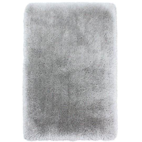 Tapis shaggy Pearl gris clair 120x170cm