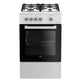 Cuisinière à gaz 4 foyers BEKO FSG52000DWC