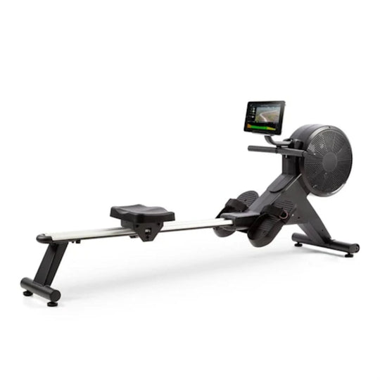 Rameur à résistance magnétique CAPITAL SPORTS Stream M2 105 cm 16 niveaux d'entraînement cardio avec Rangement vertical en Aluminium