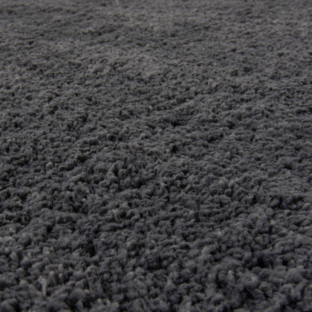 Tapis shaggy Gris foncé
