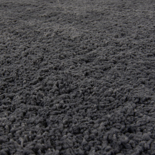 Tapis shaggy Gris foncé