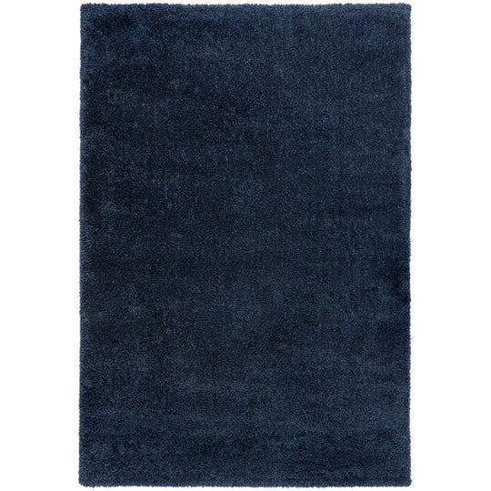 Tapis shaggy Bleu marine