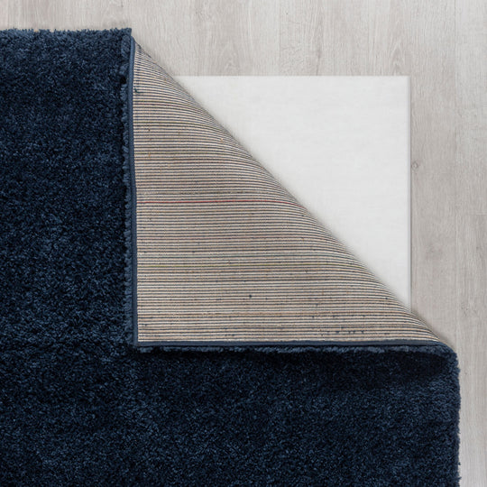 Tapis shaggy Bleu marine